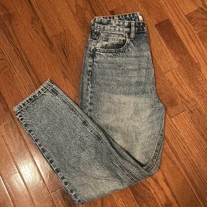 HIDDEN High Waisted Straight Leg Jeans - Medium Wash - Size 26